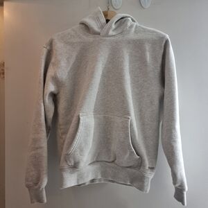 Aritzia TNA Sweatfleece hoodie in Heather Gray size XS